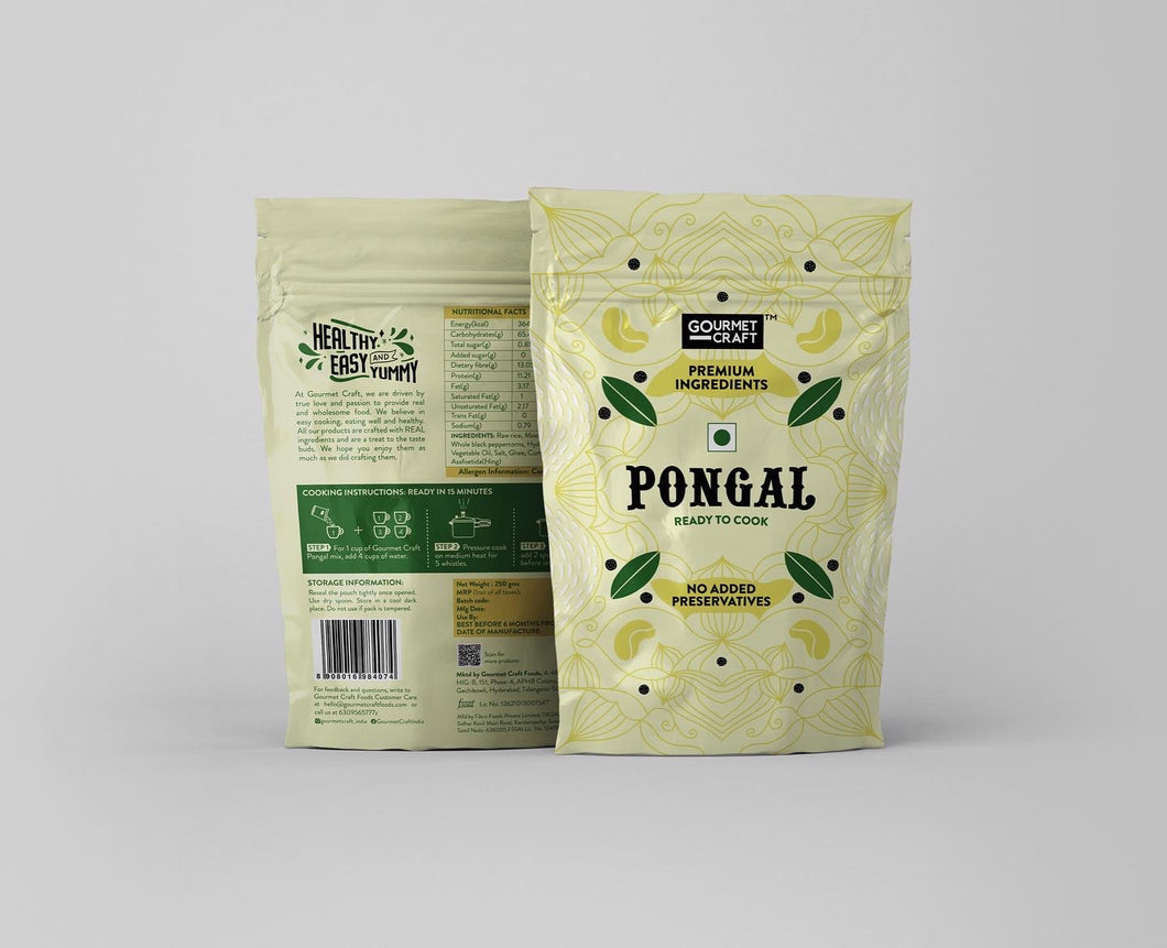 Ready To Cook Pongal Mix - pack of 1