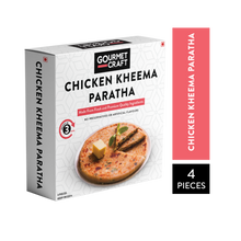 Load image into Gallery viewer, A pack of frozen chicken kheema paratha.
